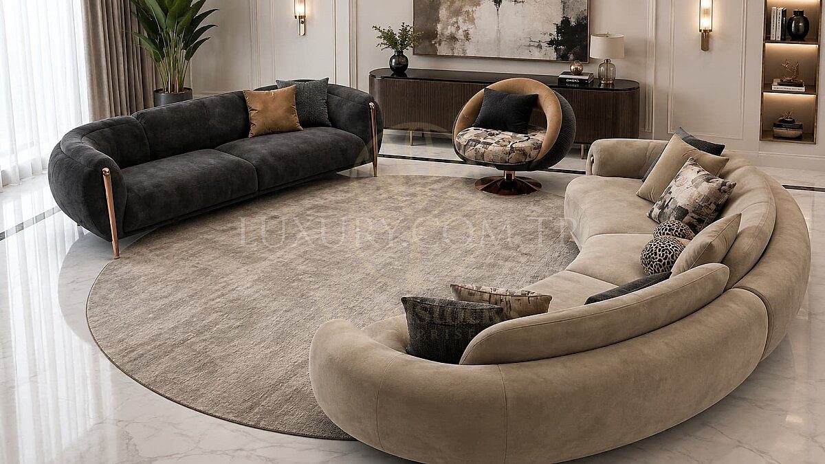 Luxury Nerisa Black Handcrafted Teak Sofa Set, Saharanpur, Sofa Set