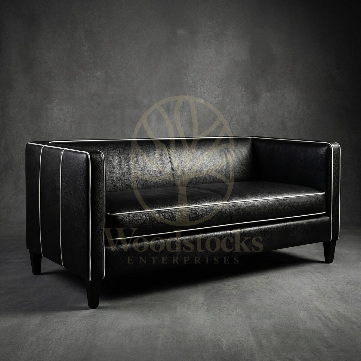 Luxury Teak Portland Place Deco Revival Sofa, Saharanpur, view 2