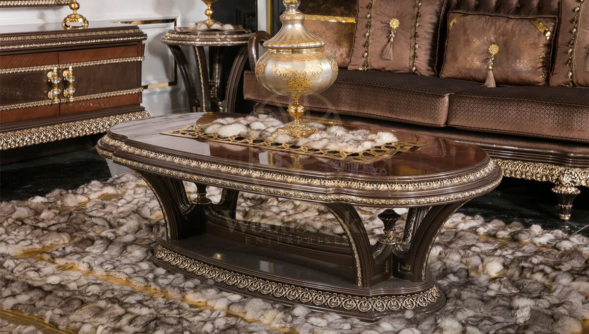 Royal Radiant Hand Carved Teak Sofa Set, Saharanpur, view 4