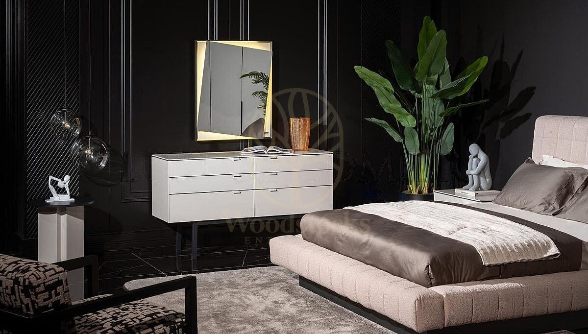 Luxury Aventra Handcrafted Teak King Size Bed, Saharanpur, view 3