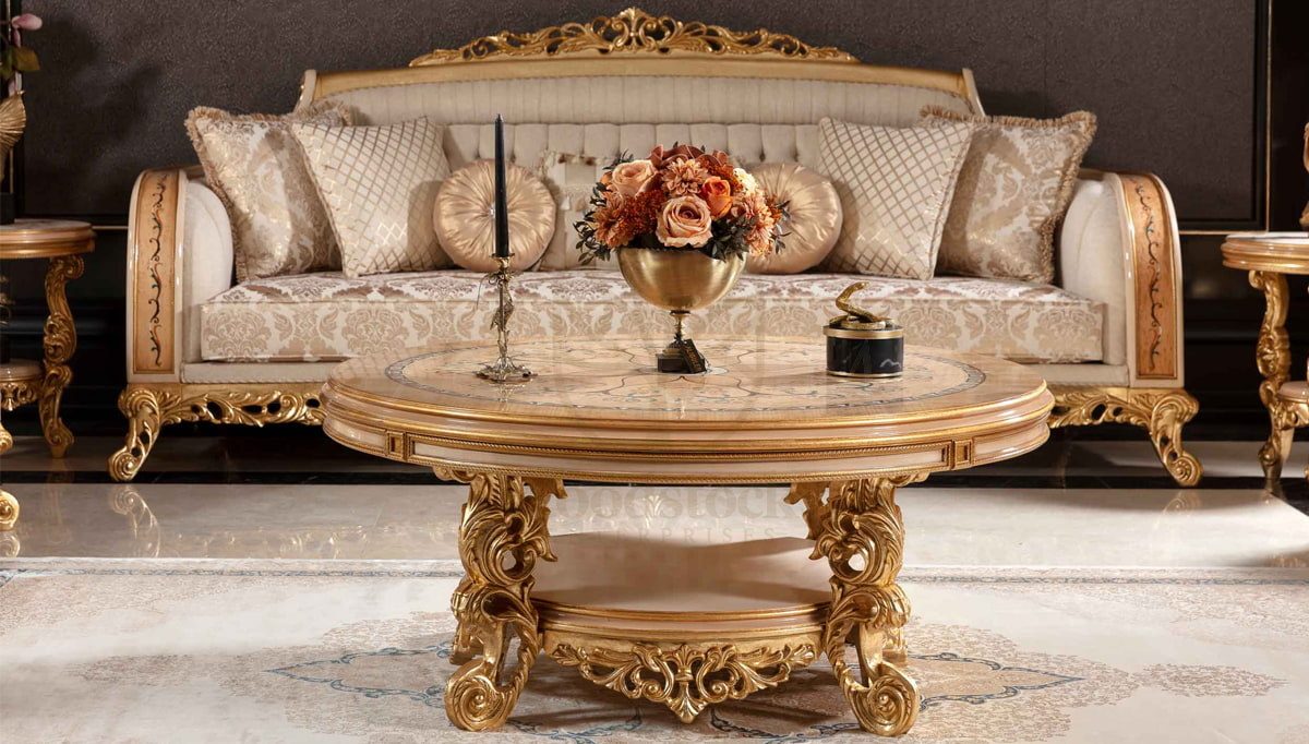 Royal Panamera Cream Hand Carved Teak Sofa Set, Saharanpur, view 5