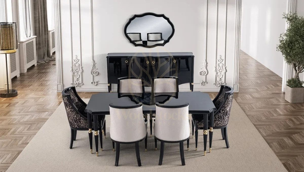 Luxury Best Handcrafted Teak Dining Table Set, Saharanpur, view 2