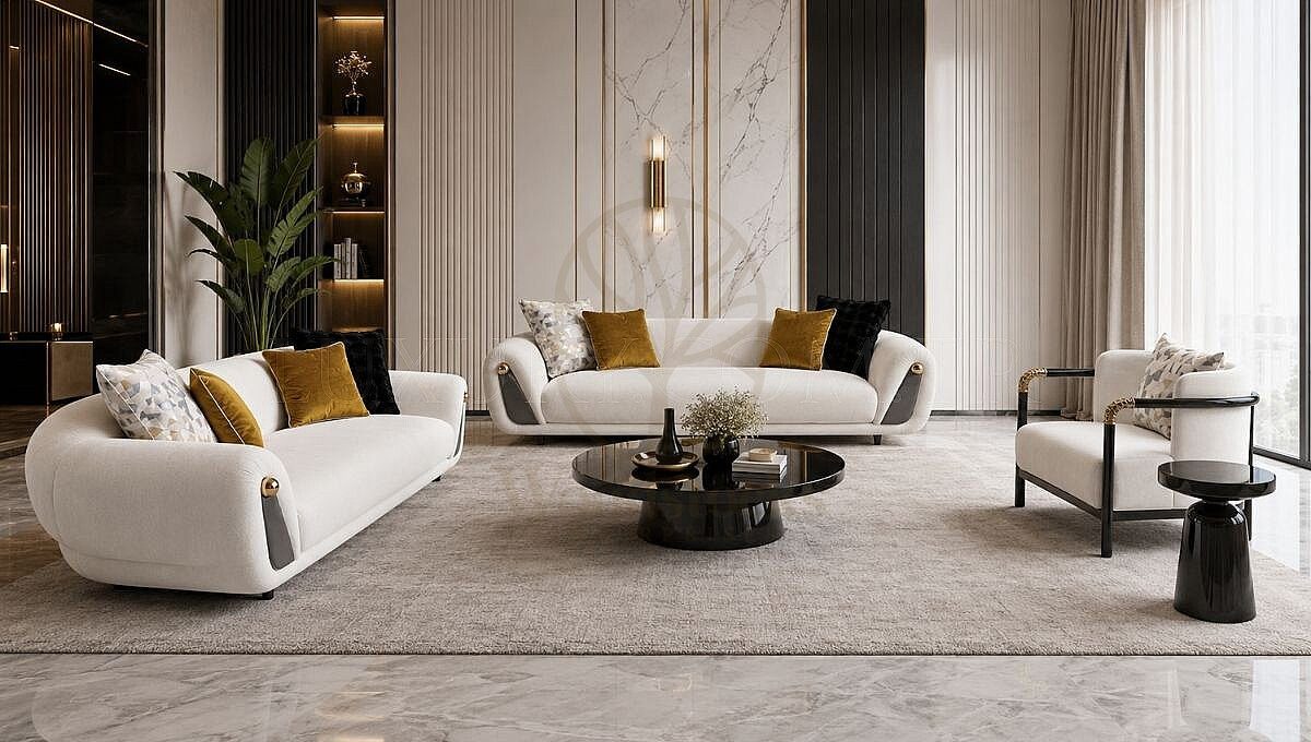 Luxury Lunex Handcrafted Teak Sofa Set, Saharanpur, view 4