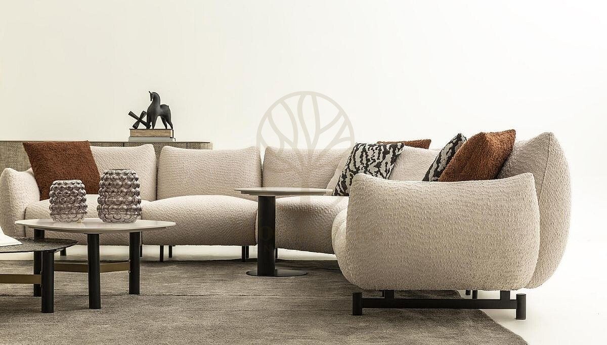 Luxury Portova Handcrafted Teak L-Shape Sofa, Saharanpur, view 8