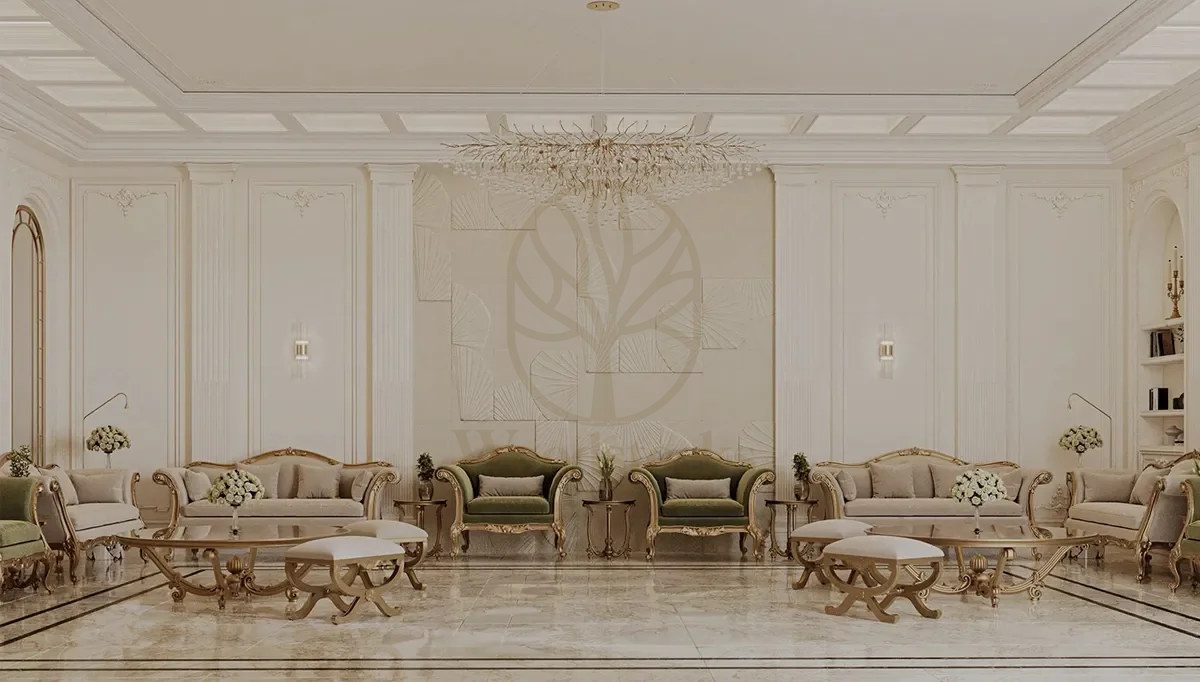 Royal Bahrain Majlis Hand Carved Teak Sofa Set, Saharanpur, Sofa Set