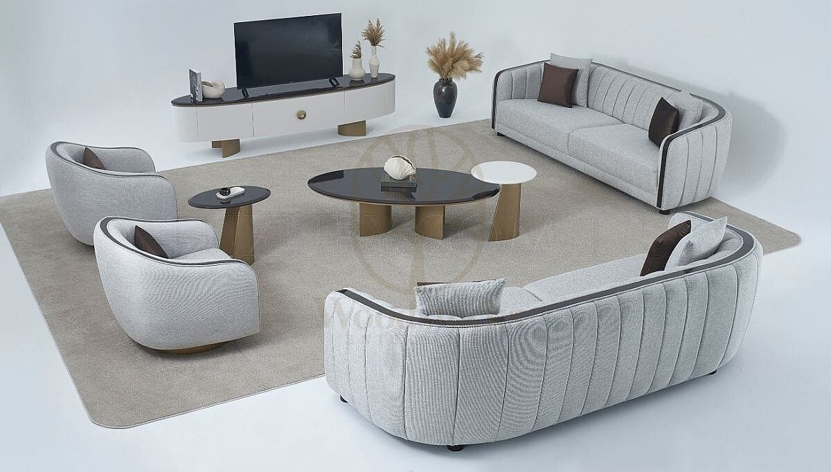 Luxury Ferretti Handcrafted Teak Sofa Set, Saharanpur, view 3