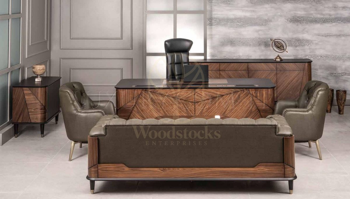 Luxury Forney Handcrafted Teak Office Table, Saharanpur, Office & Study Table