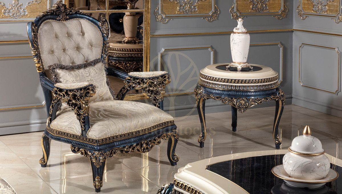 Royal Volendam Hand Carved Teak Sofa Set, Saharanpur, view 2