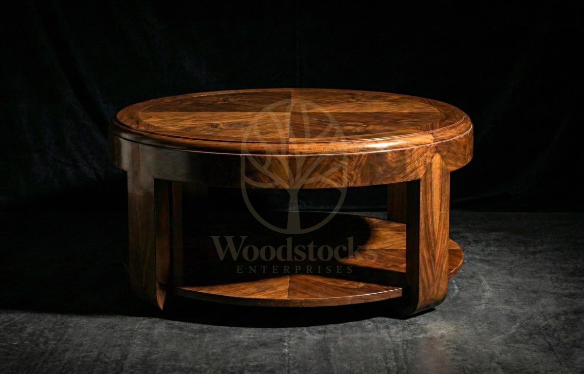Luxury Teak Bloomsbury Art Deco Coffee Table, Saharanpur, view 2