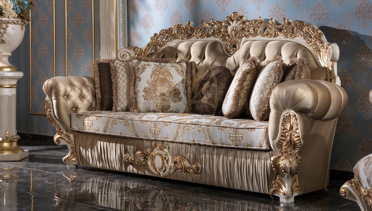 Royal Imparator Hand Carved Teak Sofa Set, Saharanpur, view 2