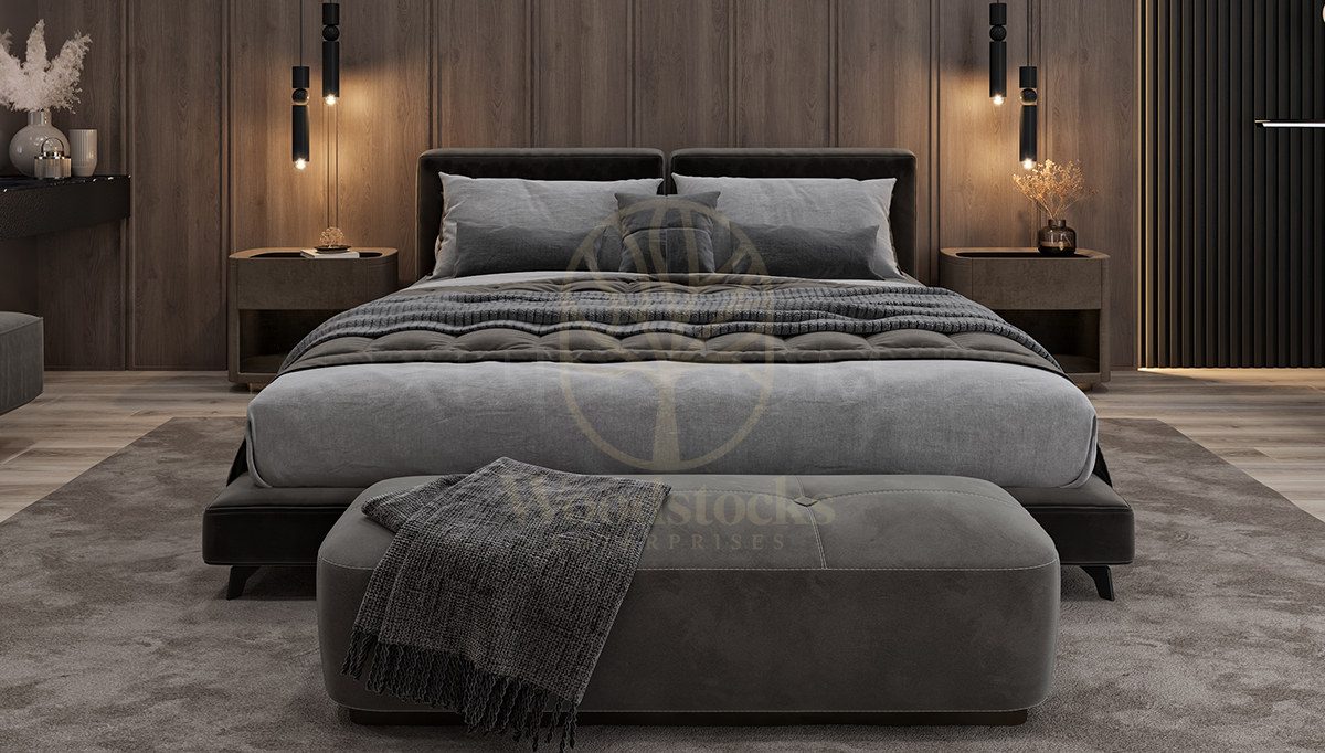 Luxury Minerve Handcrafted Teak King Size Bed, Saharanpur, view 2