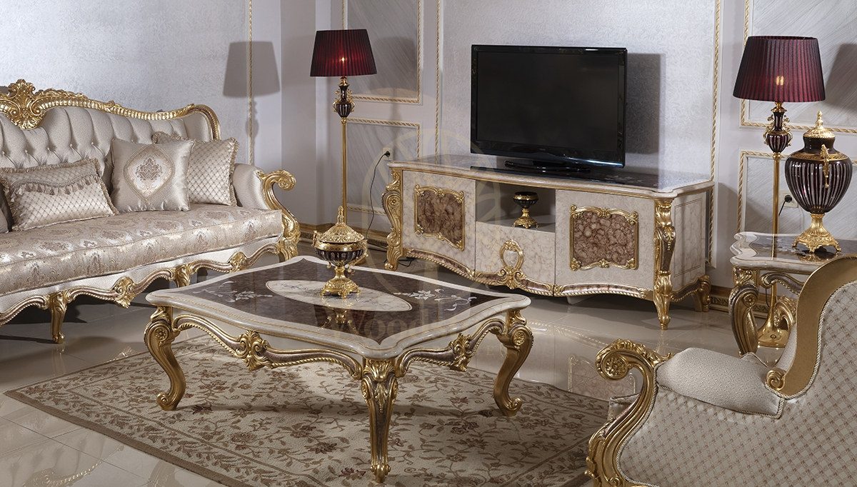 Royal Kayihan Hand Carved Teak TV Cabinet, Saharanpur, TV Cabinet