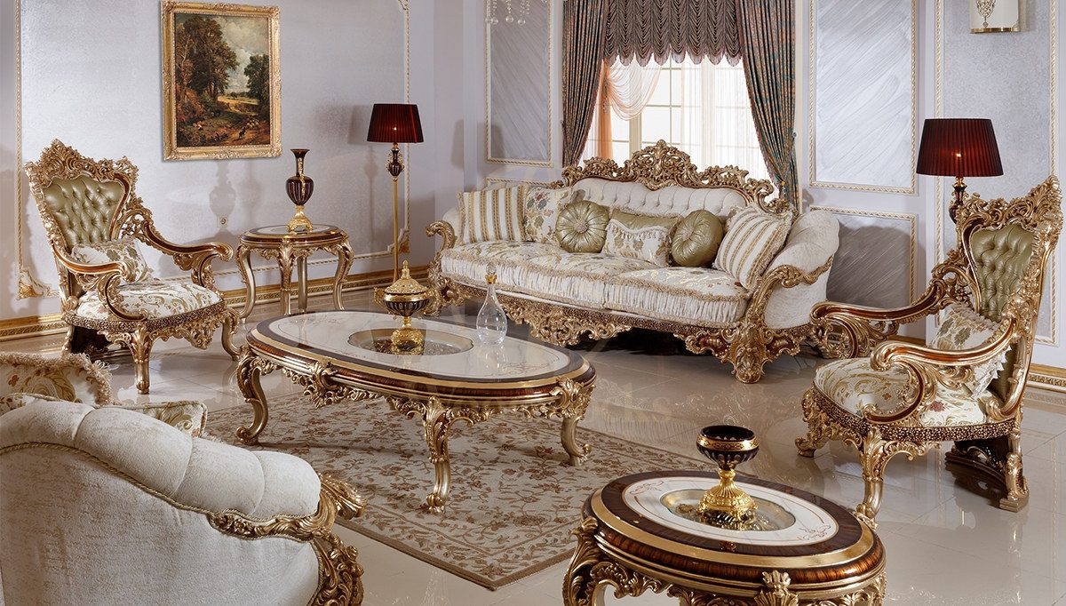 Royal Lord Hand Carved Teak Sofa Set, Saharanpur, Sofa Set