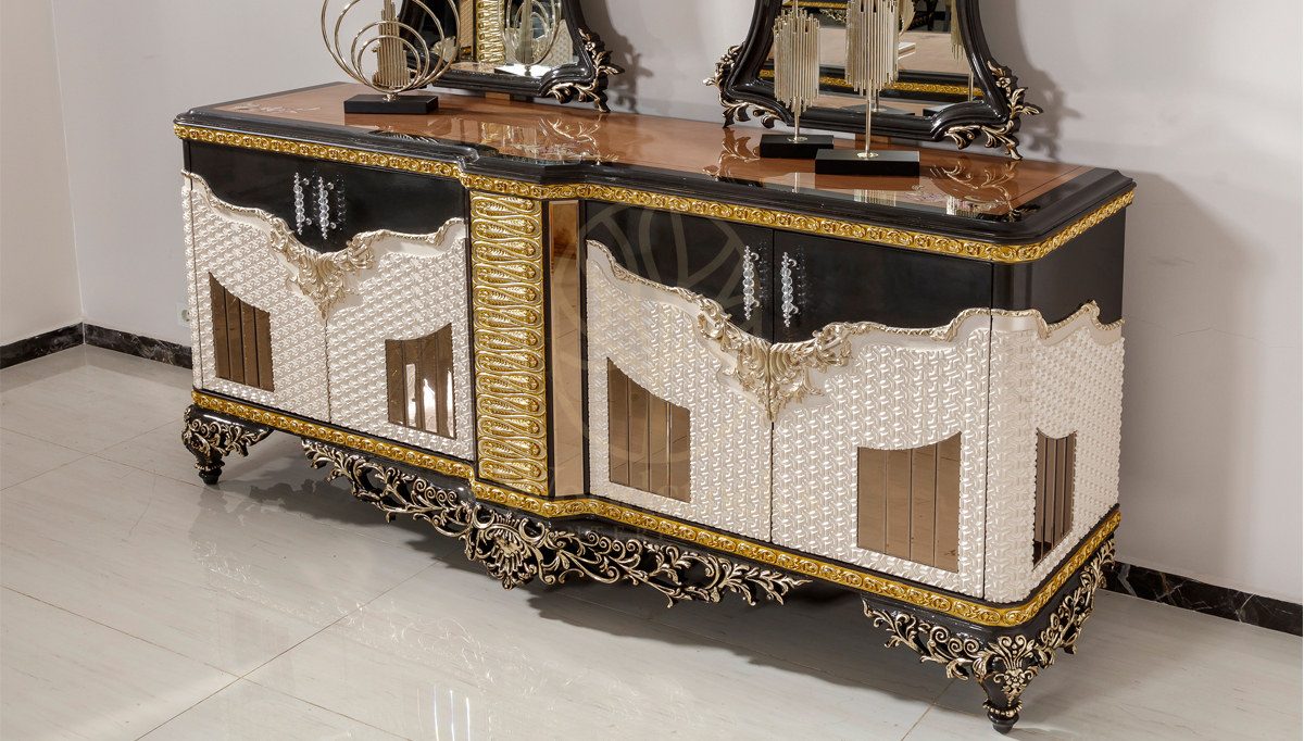 Royal Selda Hand Carved Teak Dining Table Set, Saharanpur, view 4