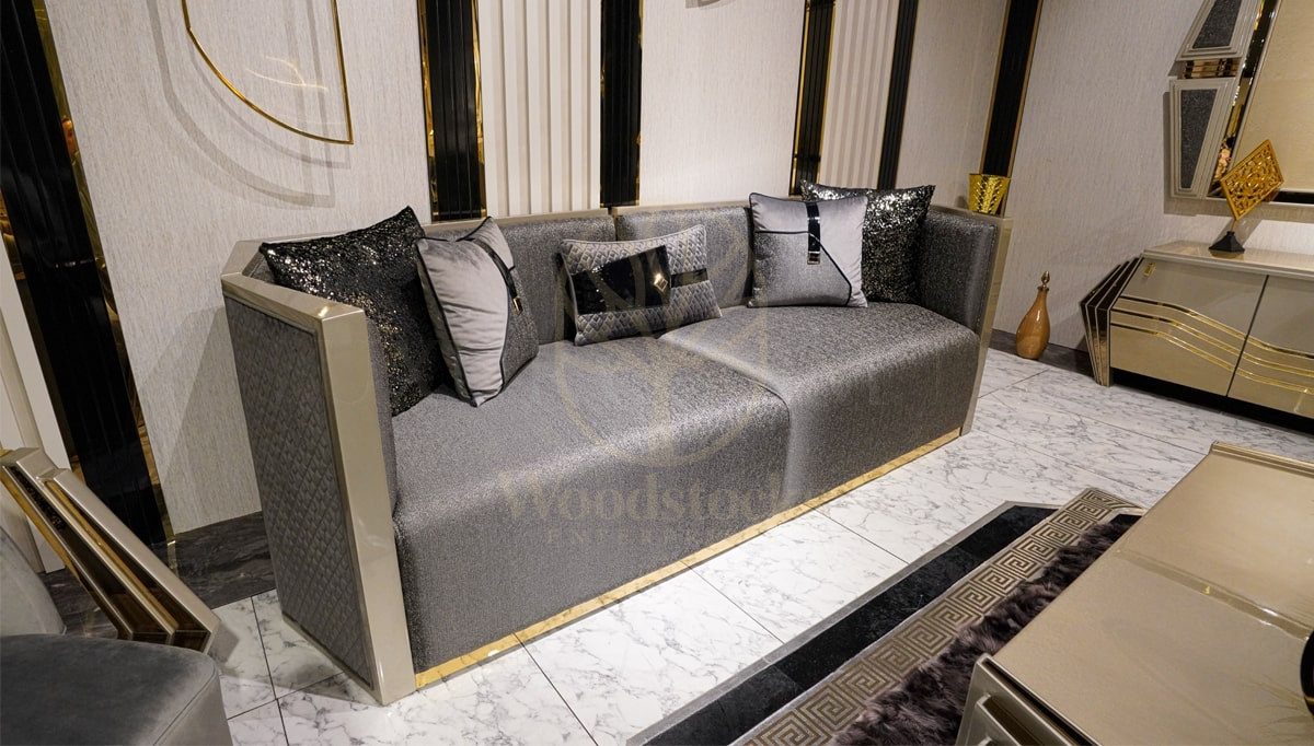 Luxury Tropez Handcrafted Teak Sofa Set, Saharanpur, view 8