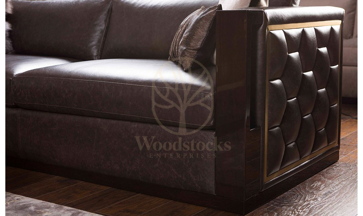 Luxury Elsium Handcrafted Teak Sofa Set, Saharanpur, view 3