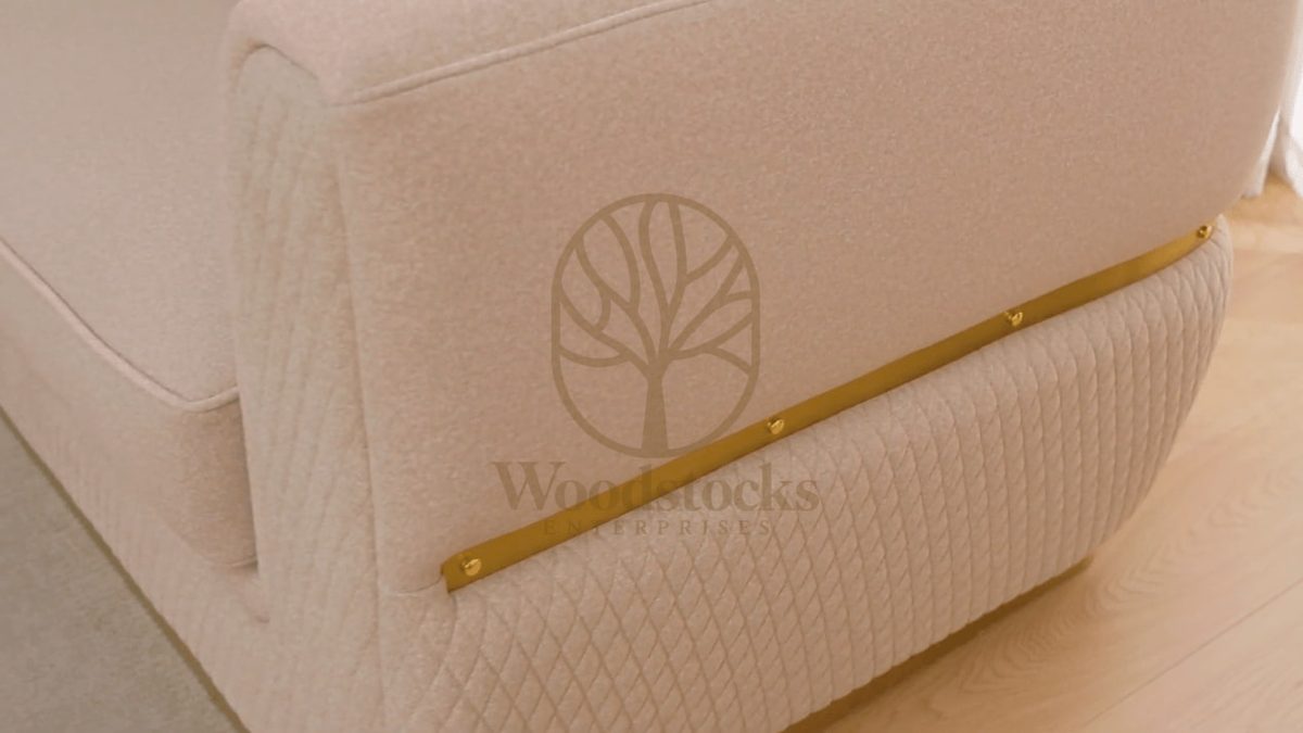 Teak Regal Gold Sofa Set, view 6