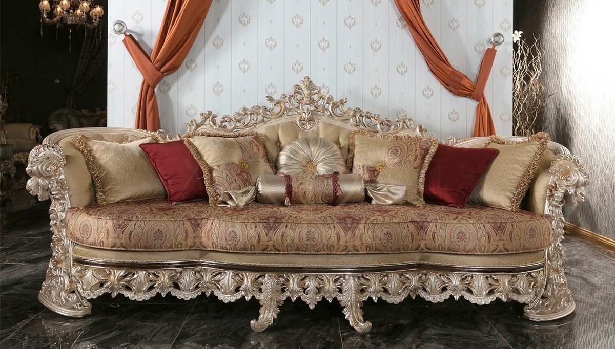 Royal Maskat Hand Carved Teak Sofa Set, Saharanpur, view 5