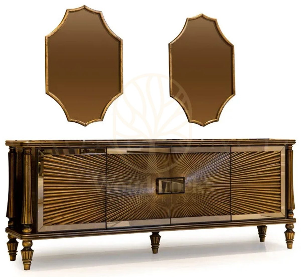 Luxury Decora Art Deco Handcrafted Teak Dining Table Set, Saharanpur, view 5