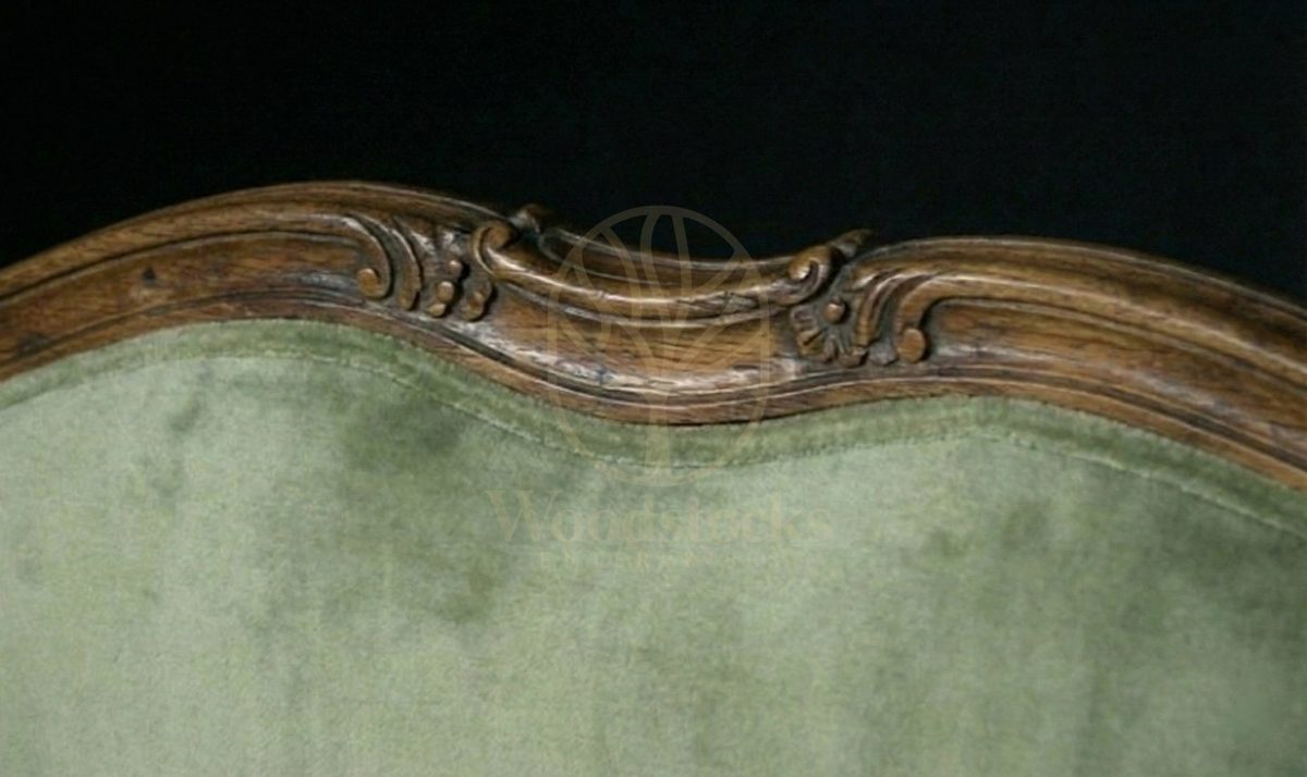 Royal Hand Carved Teak Madame de Pompadour’s Morning Chamber Bed, Saharanpur, view 3