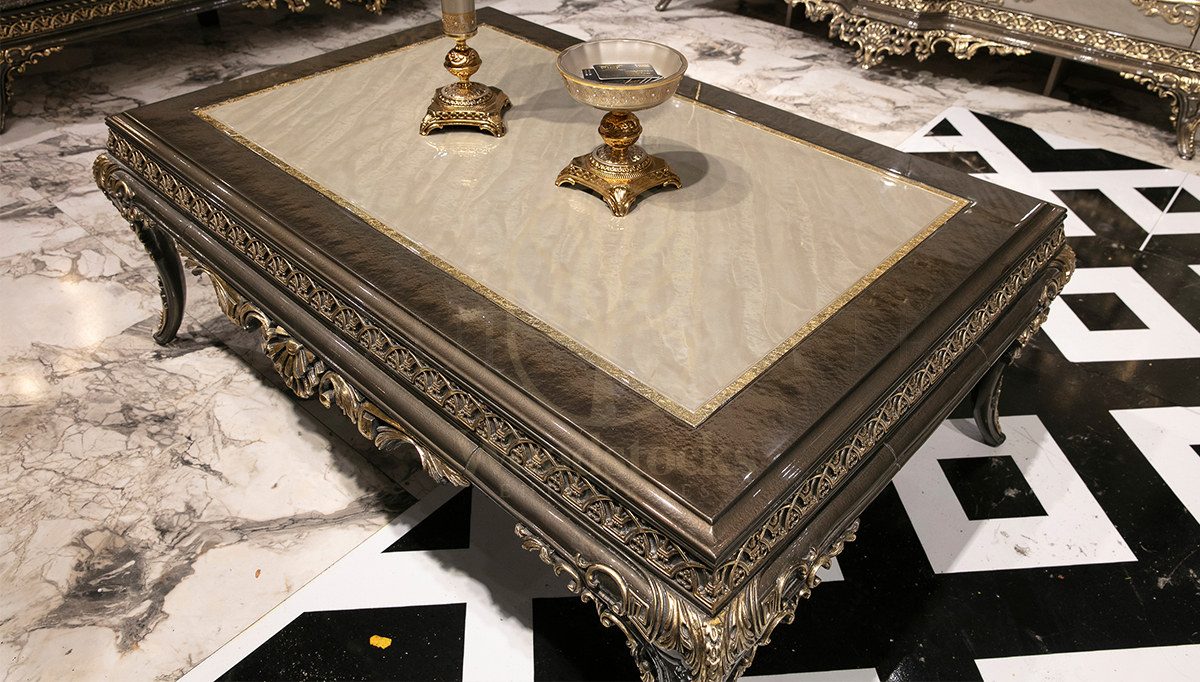 Royal Lotusa Hand Carved Teak Sofa Set II, Saharanpur, view 6