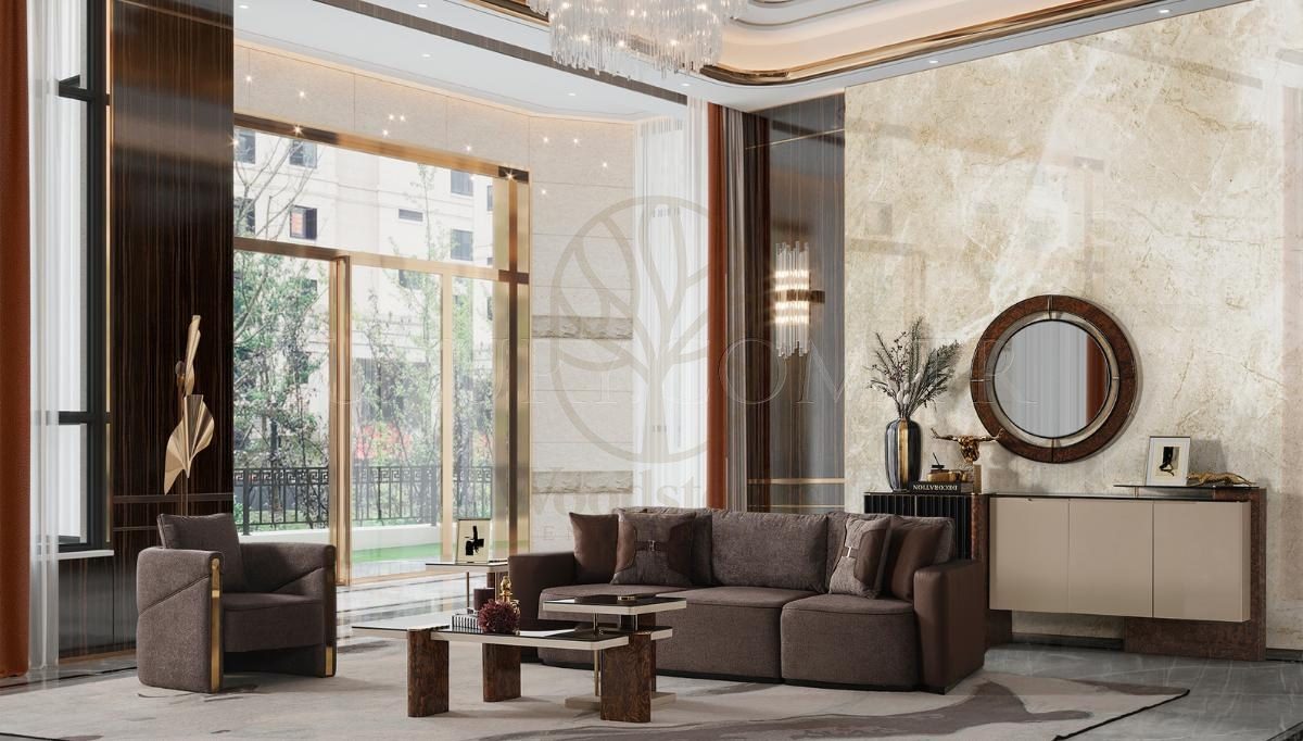 Luxury Lilia Handcrafted Teak Sofa Set, Saharanpur, view 5