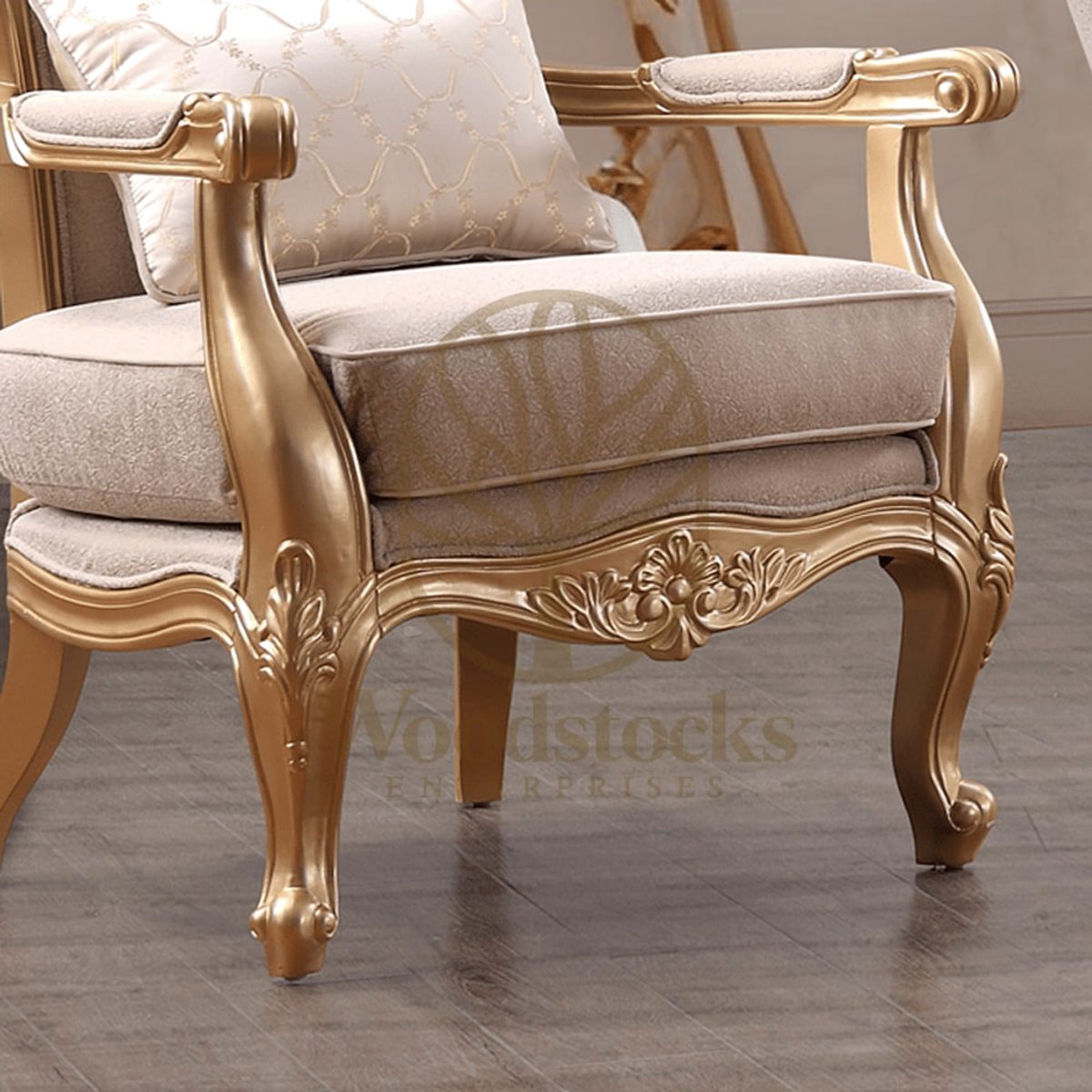 Teak Contemporary & Classical Sofa Set, view 3