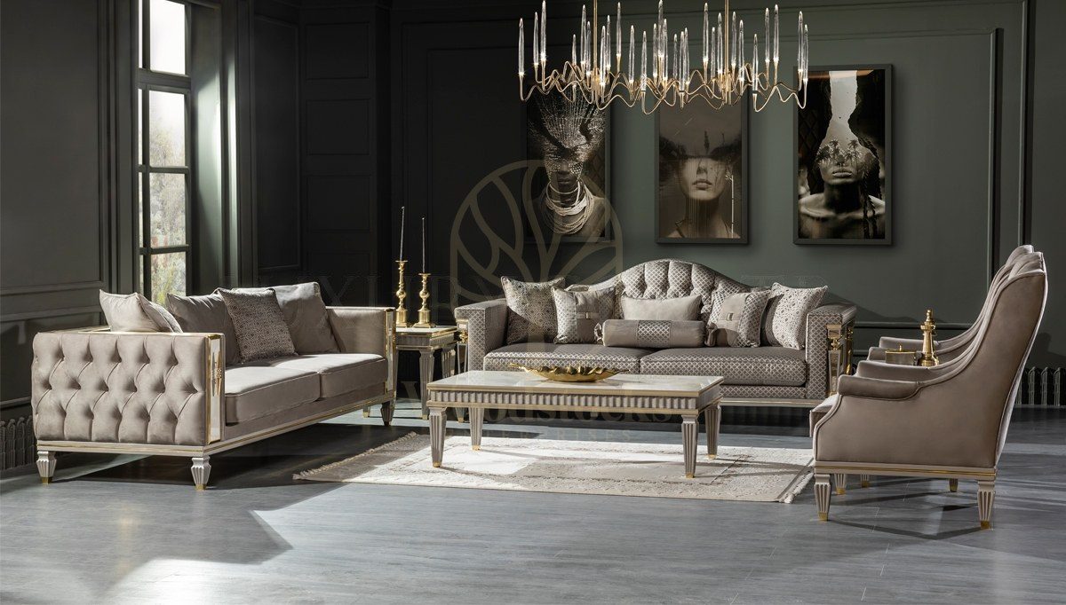 Luxury Albatros Handcrafted Teak Sofa Set, Saharanpur, Sofa Set