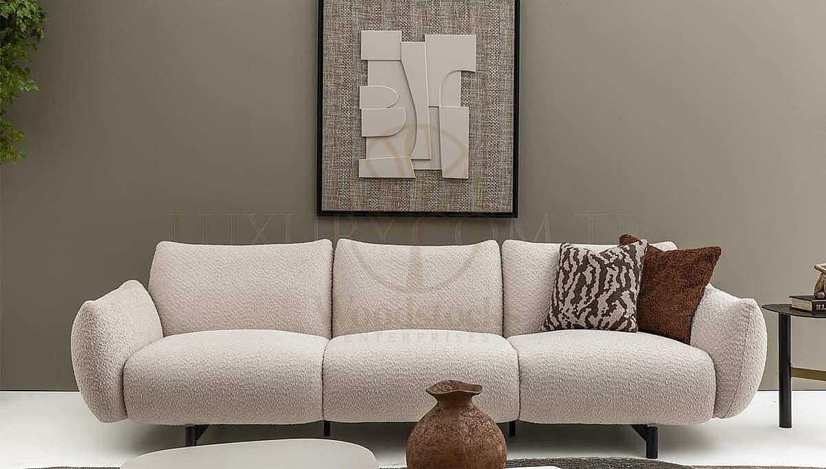 Luxury Valencia Handcrafted Teak Sofa Set, Saharanpur, view 6