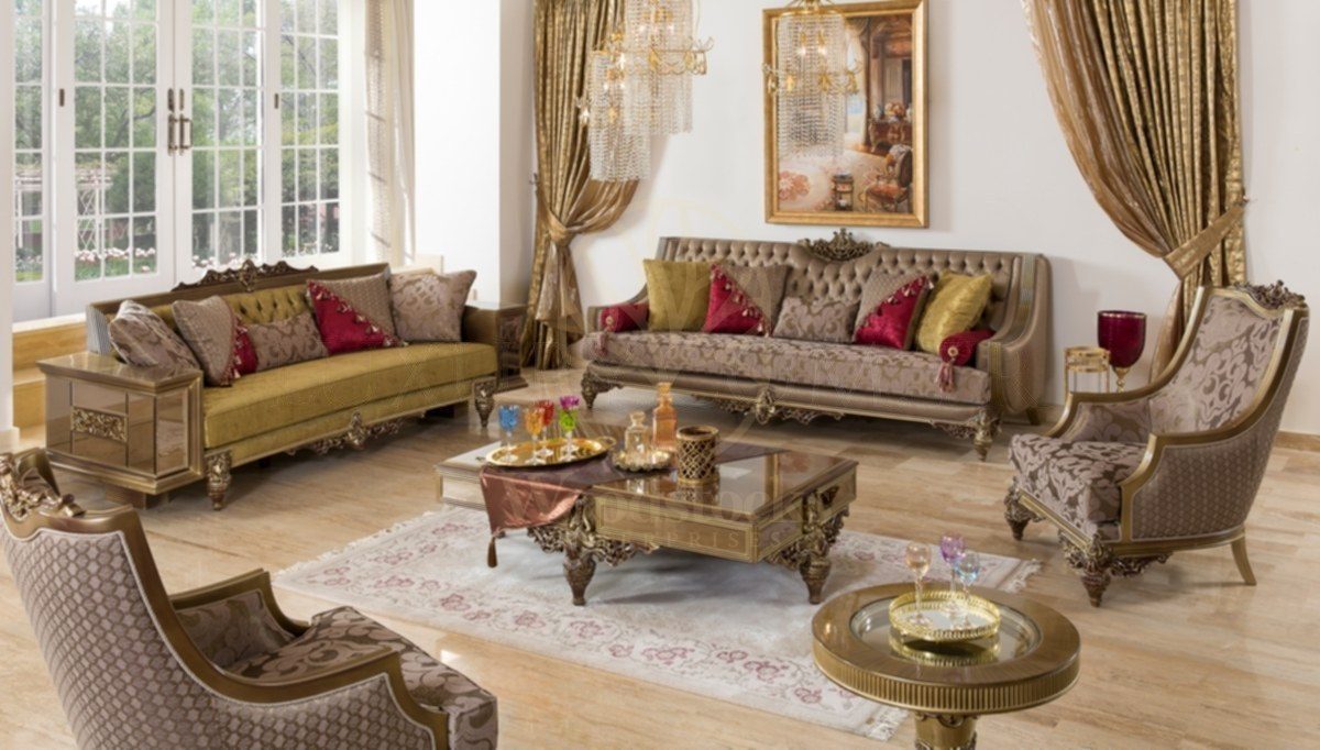 Royal Lopes Hand Carved Teak Sofa Set, Saharanpur, Sofa Set