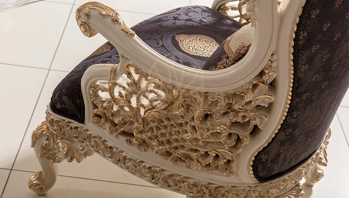 Royal Toronto Hand Carved Teak Sofa Set II, Saharanpur, view 2
