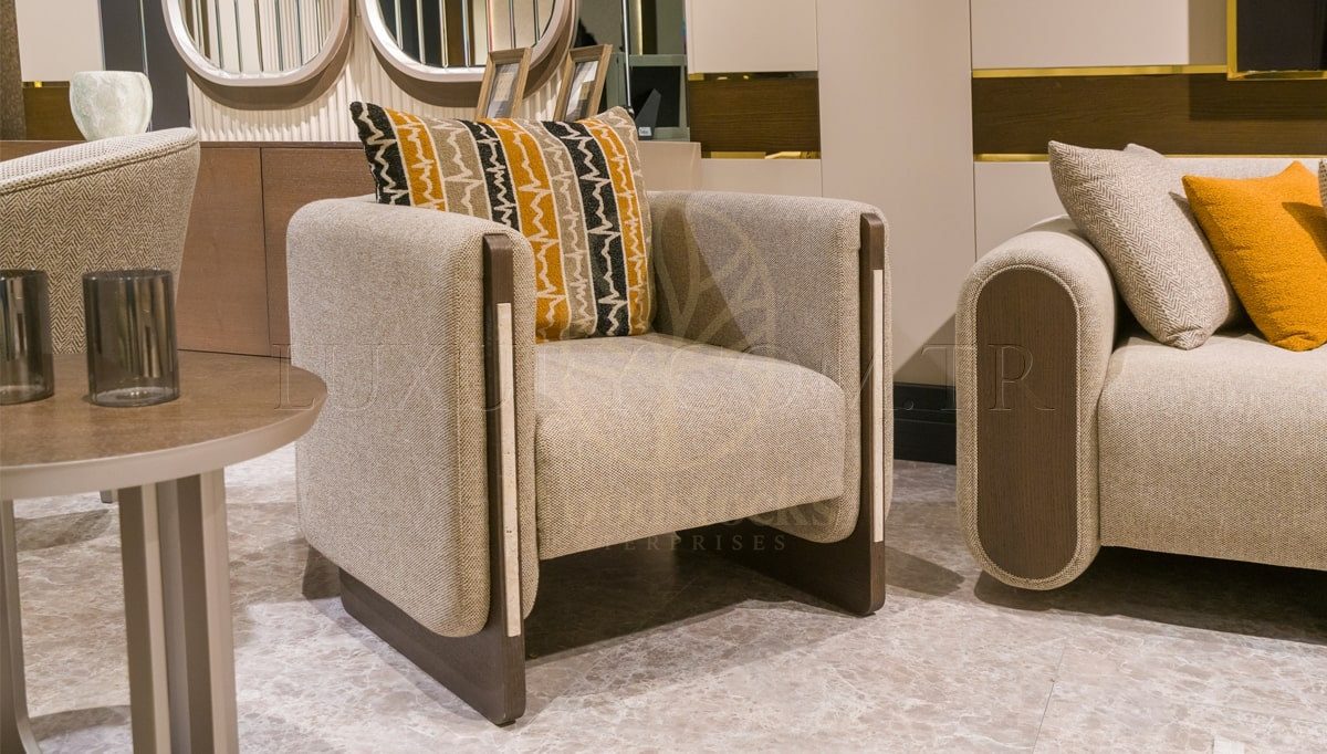 Luxury Santos Handcrafted Teak Sofa Set, Saharanpur, view 3