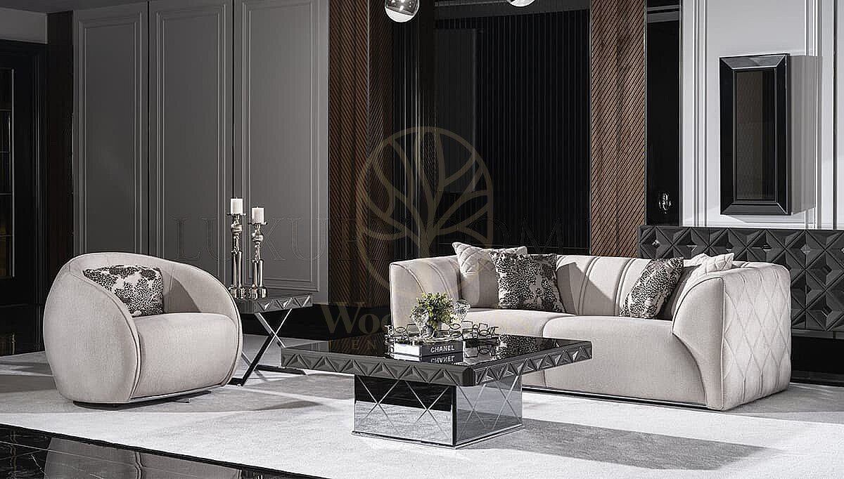 Luxury Linora Handcrafted Teak Sofa Set, Saharanpur, view 2