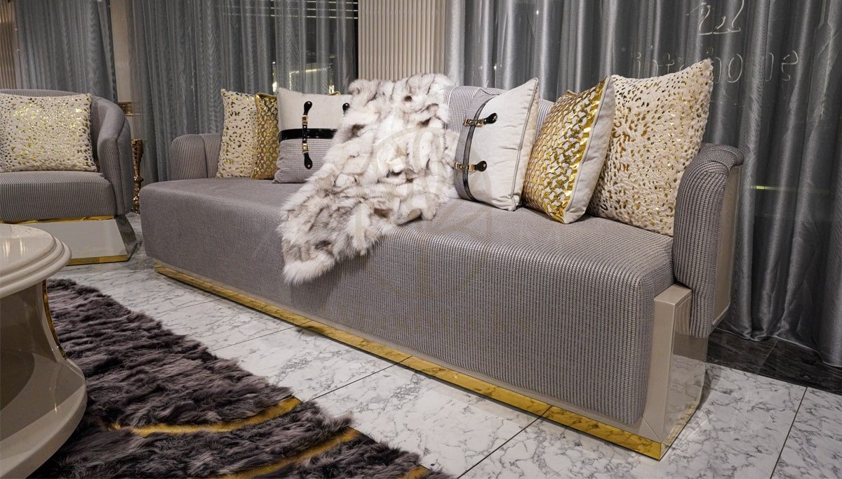 Luxury Triton Handcrafted Teak Sofa Set, Saharanpur, view 4