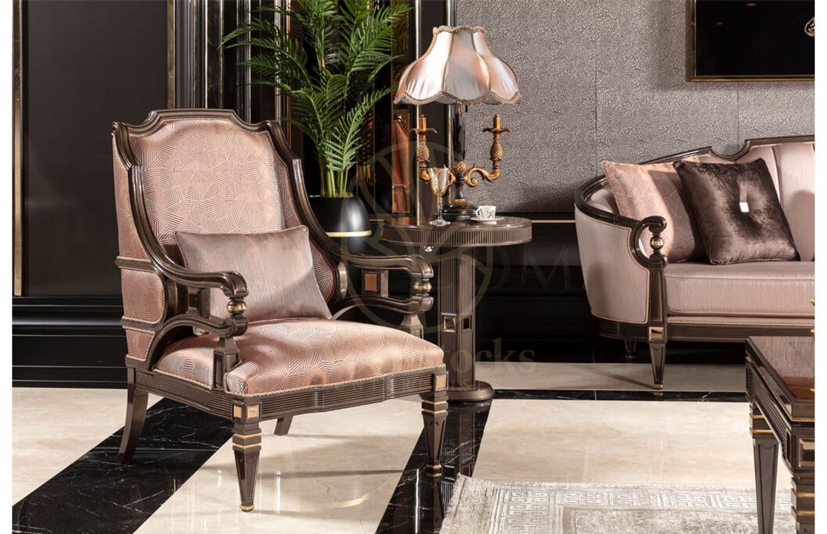 Royal Caserta Bronze Hand Carved Teak Sofa Set, Saharanpur, view 2