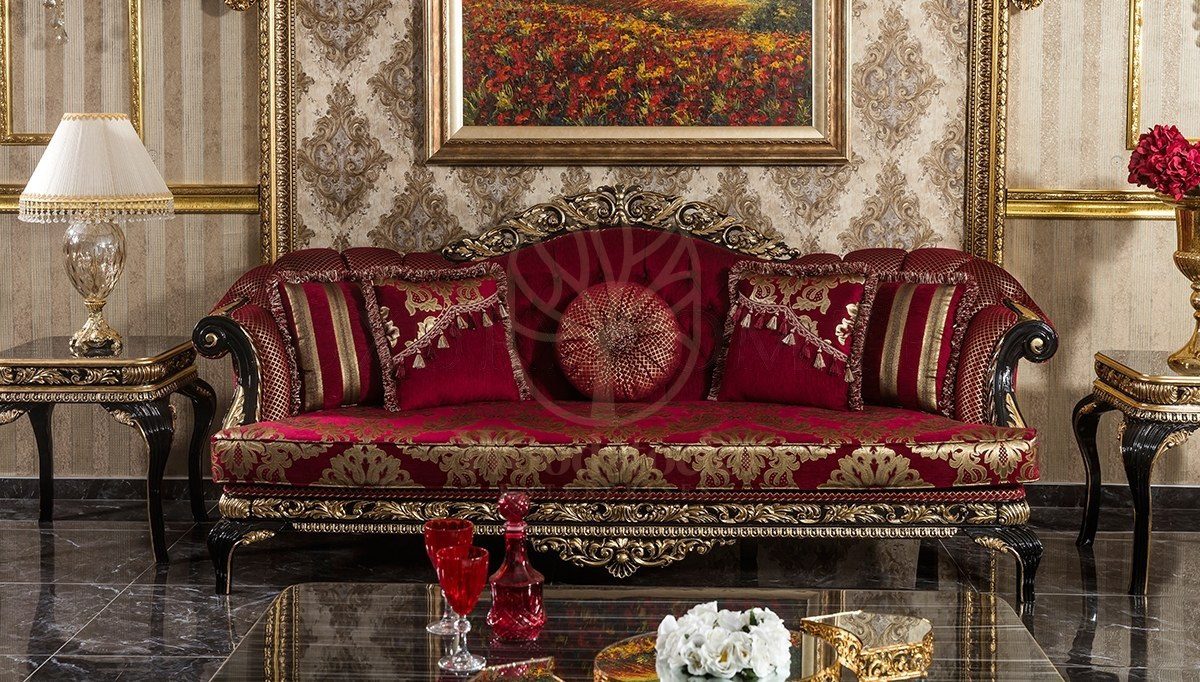 Royal Sadrazam Hand Carved Teak Sofa Set, Saharanpur, view 10