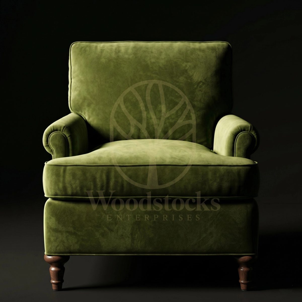 Luxury Teak Surrey Edwardian Country House Armchair, Saharanpur, view 2