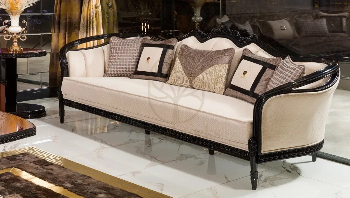 Royal Casa Hand Carved Teak Sofa Set, Saharanpur, view 2