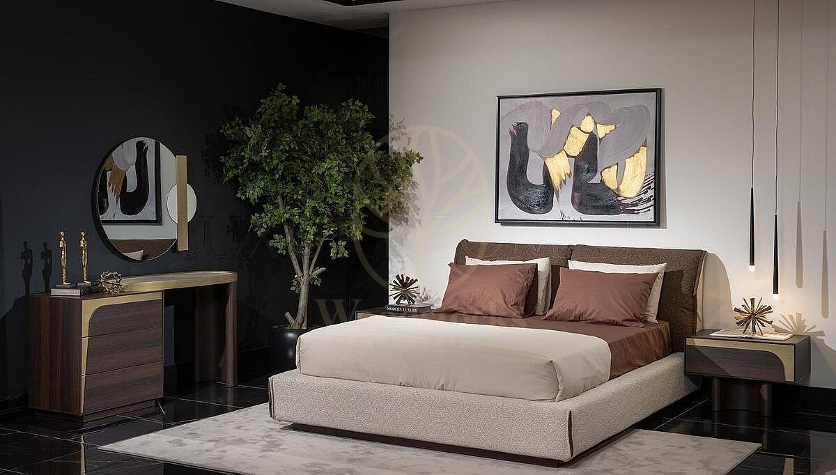 Luxury Monaco Handcrafted Teak King Size Bed, Saharanpur, view 3