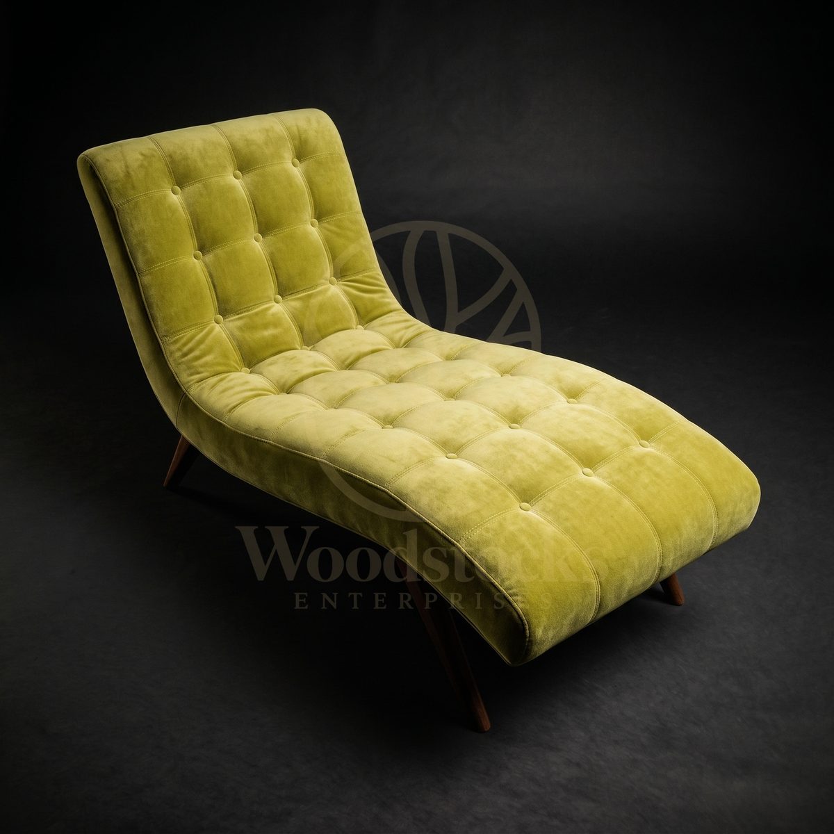 Luxury Teak Luzerne Serpentine Wave Chaise, Saharanpur, Diwan Couch