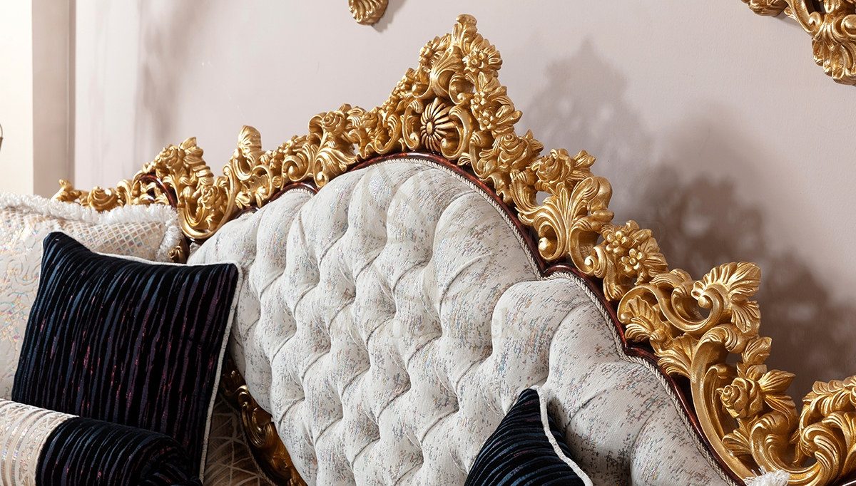 Royal Berguzar Hand Carved Teak Sofa Set, Saharanpur, view 5