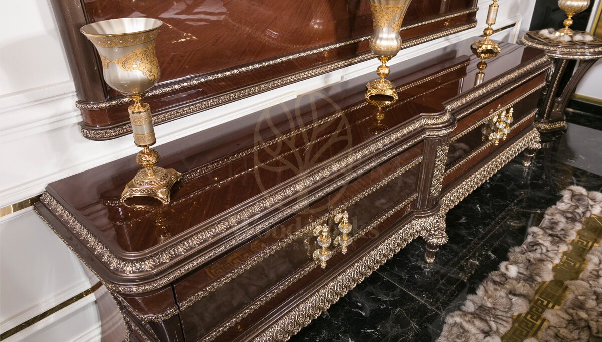 Royal Radiant Hand Carved Teak Sofa Set, Saharanpur, view 6