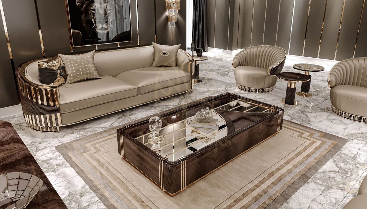 Luxury Mesina Handcrafted Teak Sofa Set II, Saharanpur, view 4