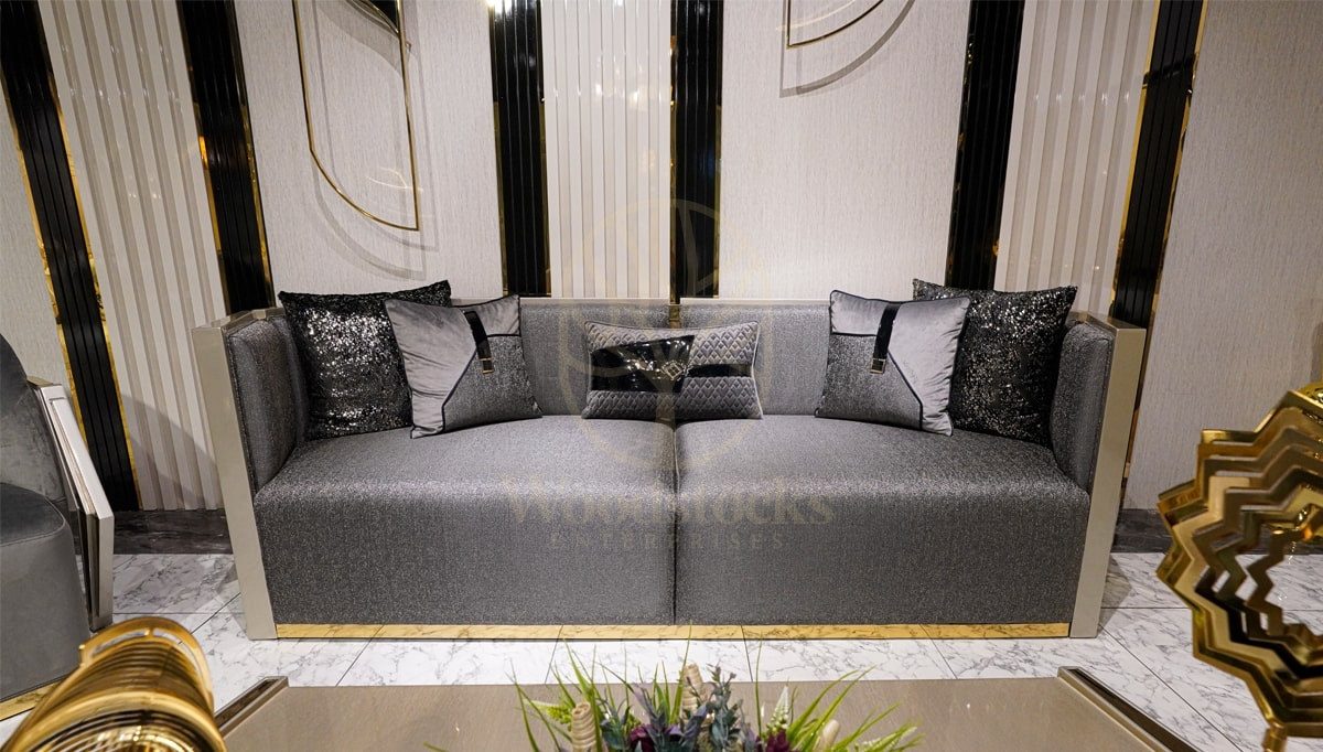 Luxury Tropez Handcrafted Teak Sofa Set, Saharanpur, view 6