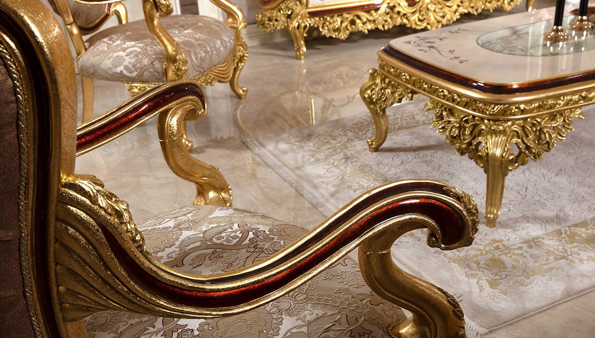 Royal Fenoras Hand Carved Teak Sofa Set, Saharanpur, view 8