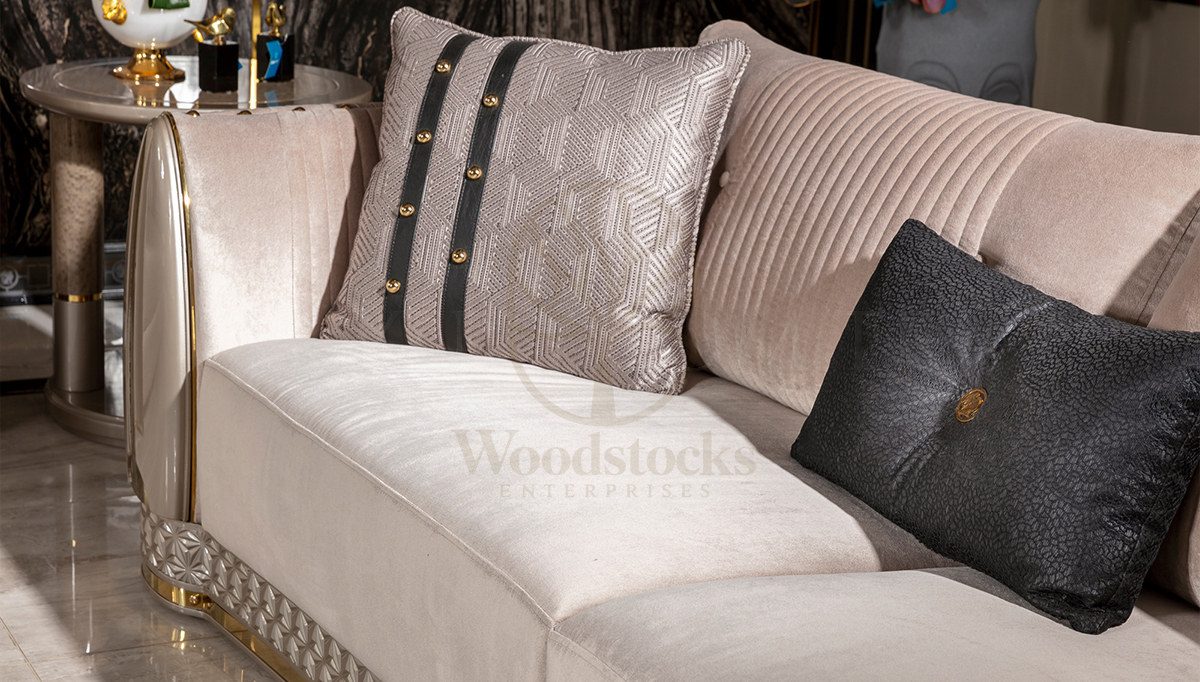 Luxury Tortona Handcrafted Teak Sofa Set, Saharanpur, view 7