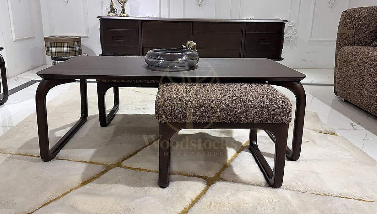 Luxury Aston Brown Handcrafted Teak Sofa Set, Saharanpur, view 5