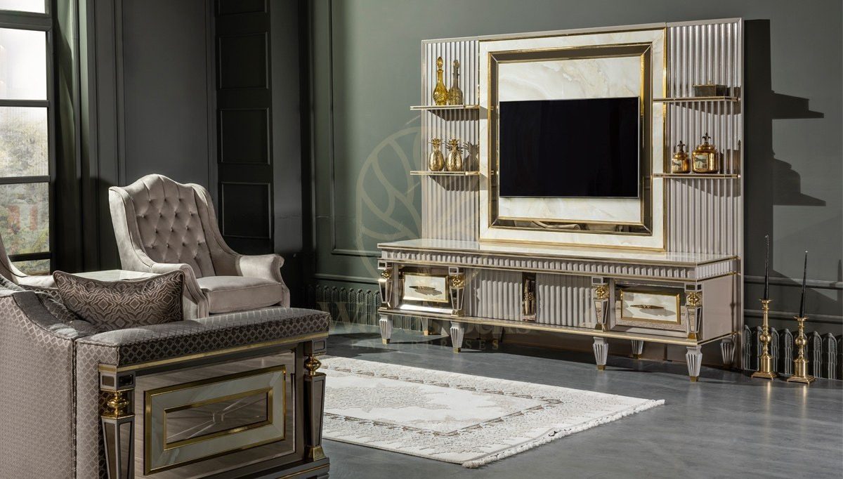 Luxury Albatros Handcrafted Teak TV Cabinet, Saharanpur, TV Cabinet