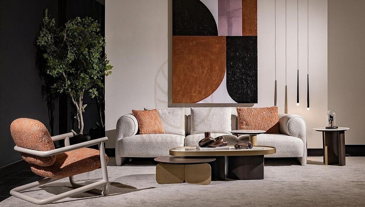 Luxury Sorrento Handcrafted Teak Sofa Set, Saharanpur, Sofa Set