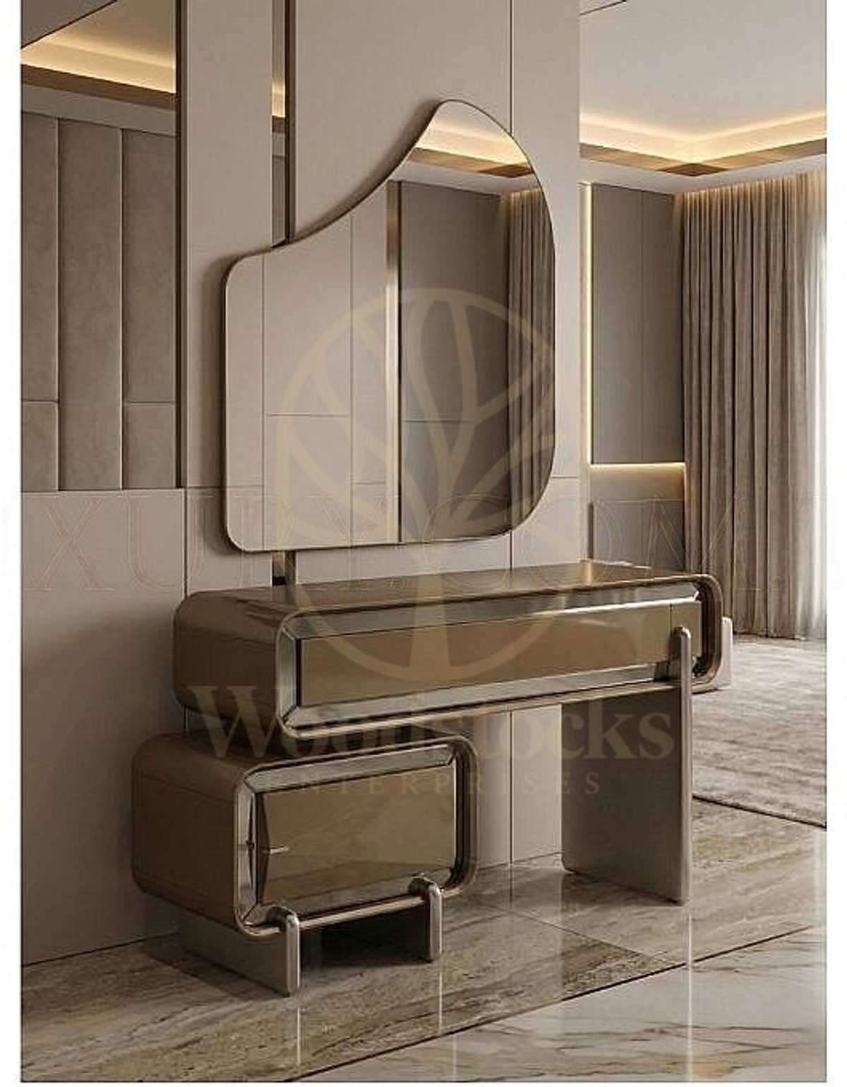 Luxury Nexus Handcrafted Teak King Size Bed, Saharanpur, view 6
